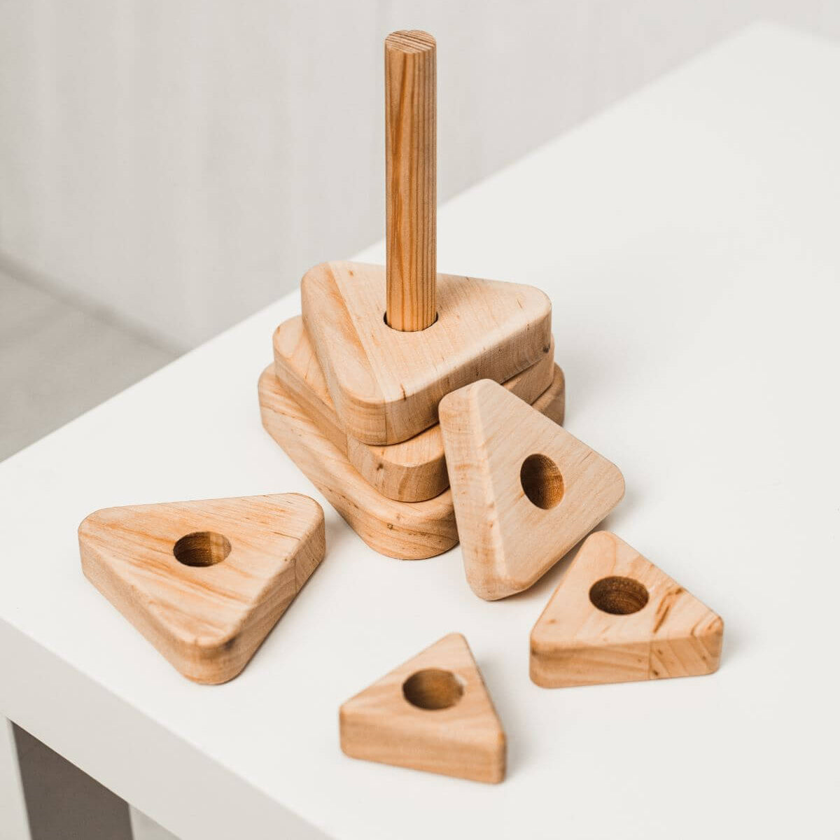 triangle stacking 