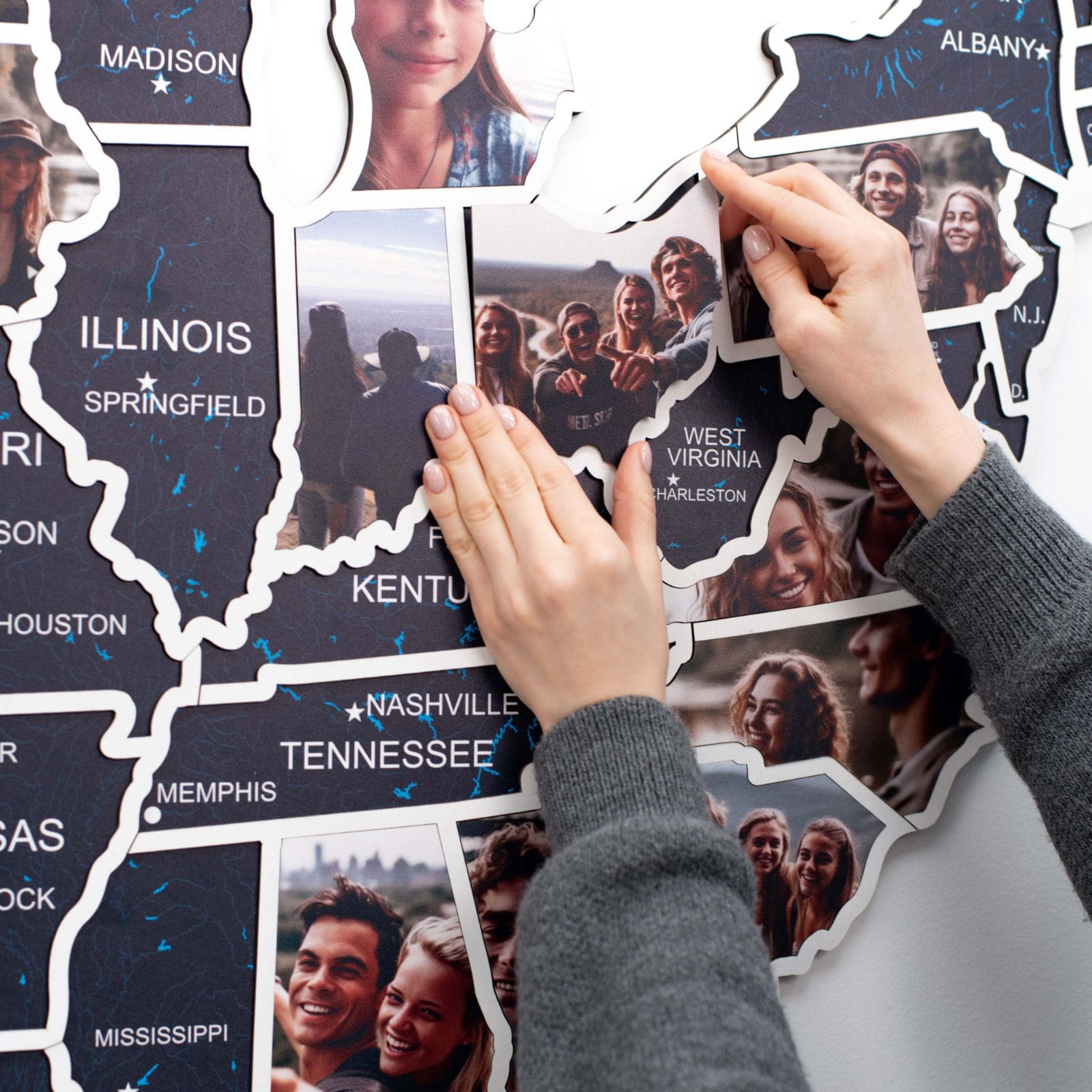 united states picture map