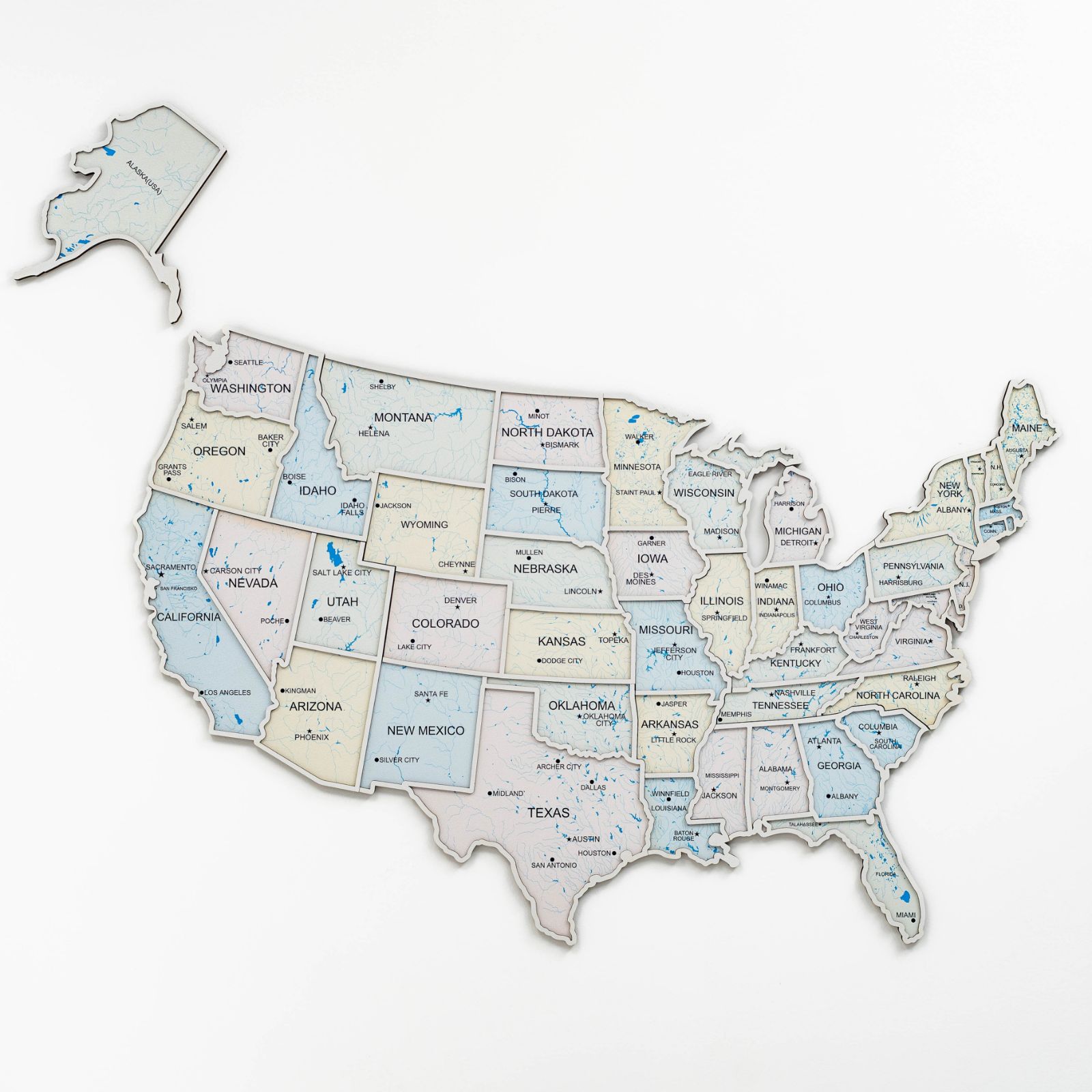 photo map of us
