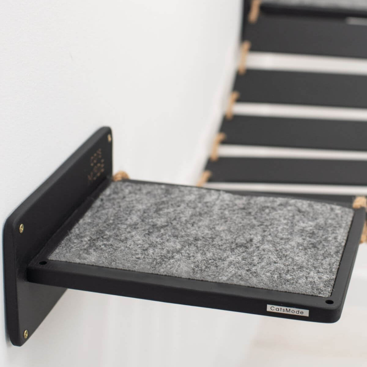 wall mounted cat steps