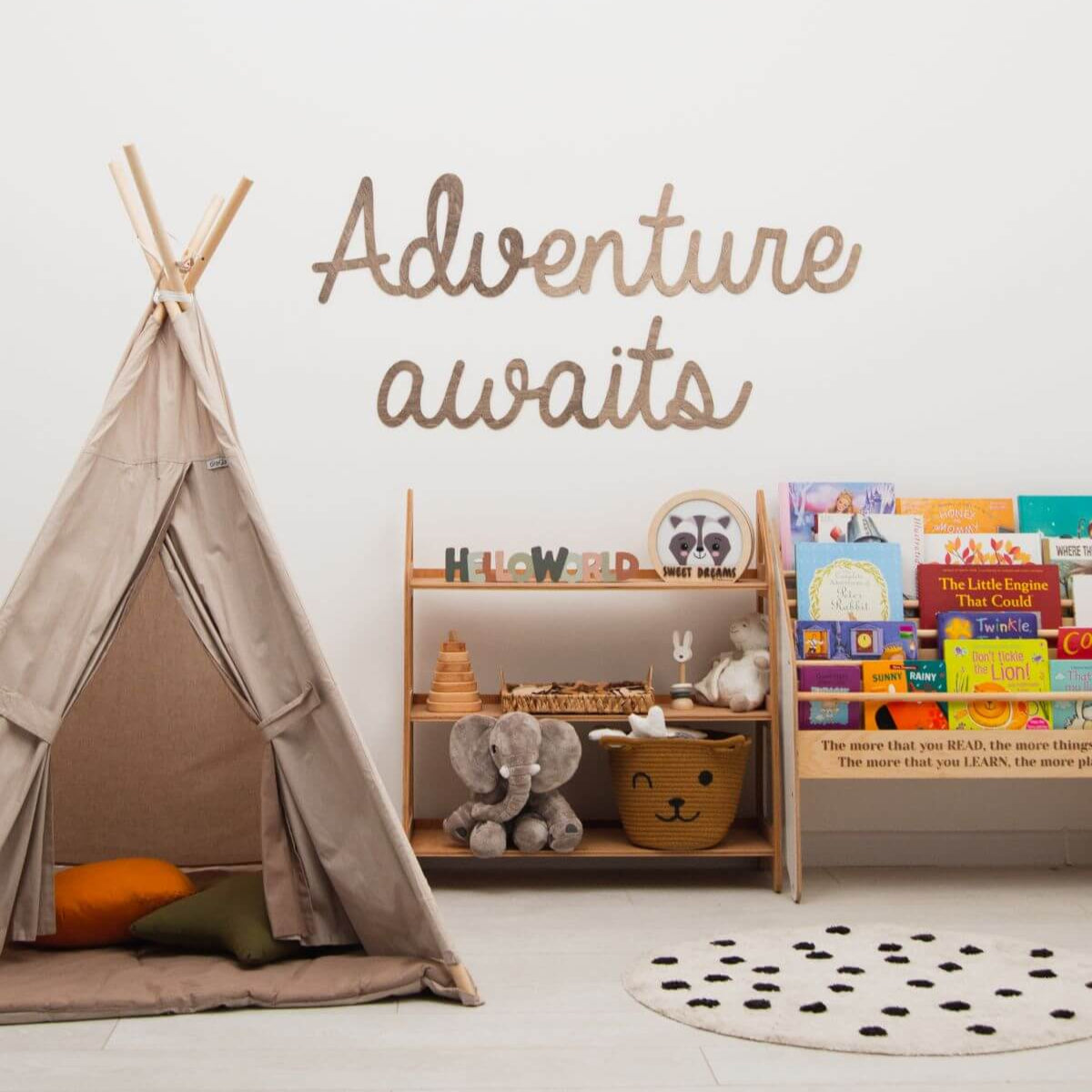 letter wall decor for nursery