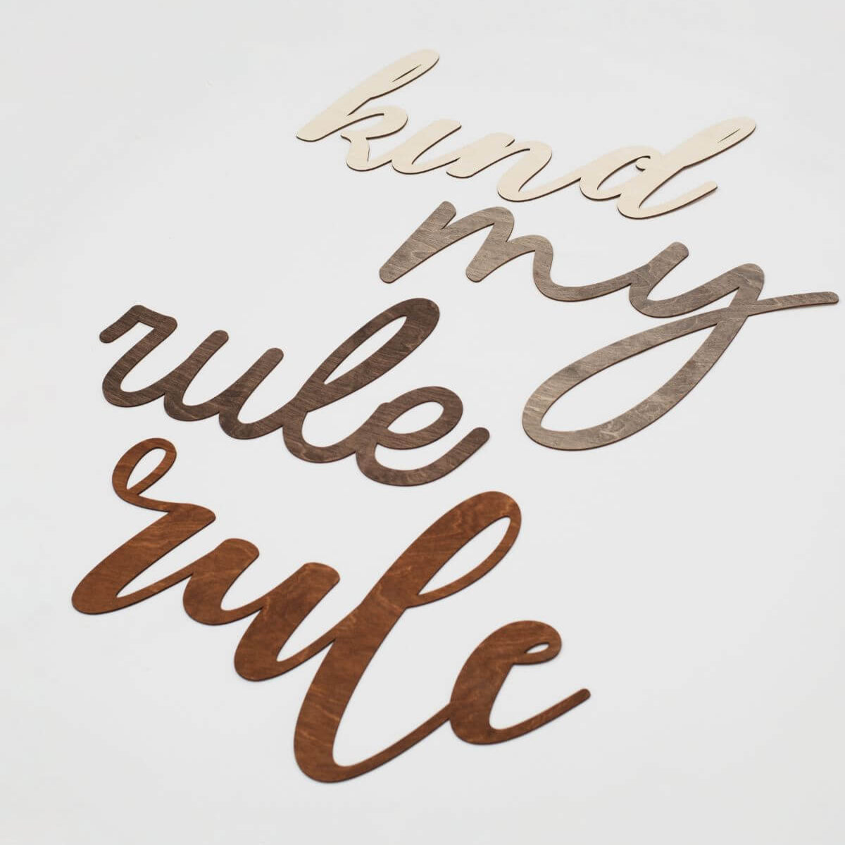 baby nursery wall words
