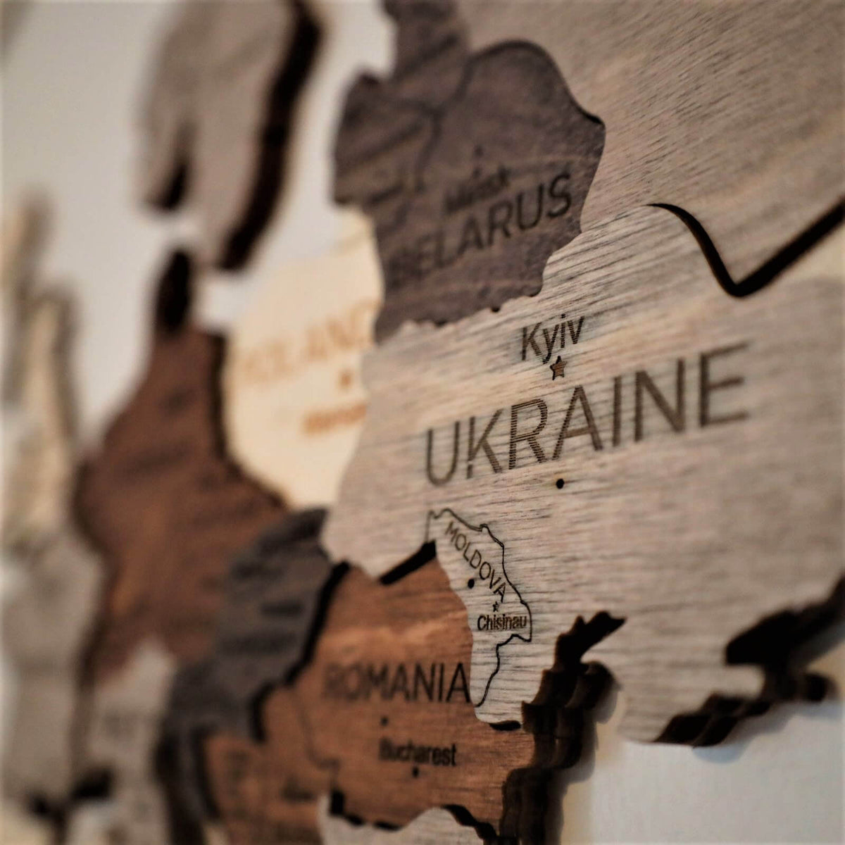 Horizontal Wall Art for Living Room → Enjoy The Wood
