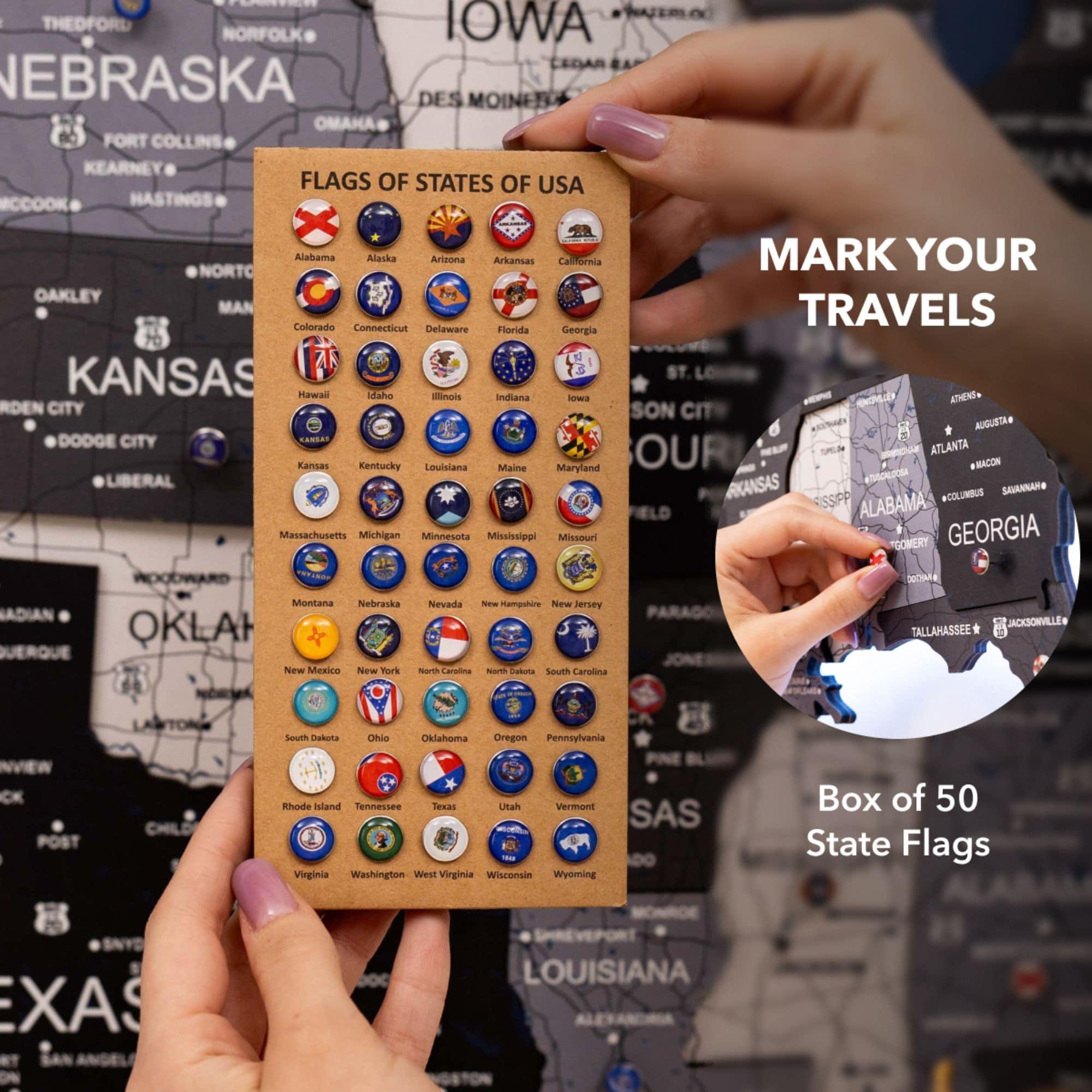 pins of USA Norfik