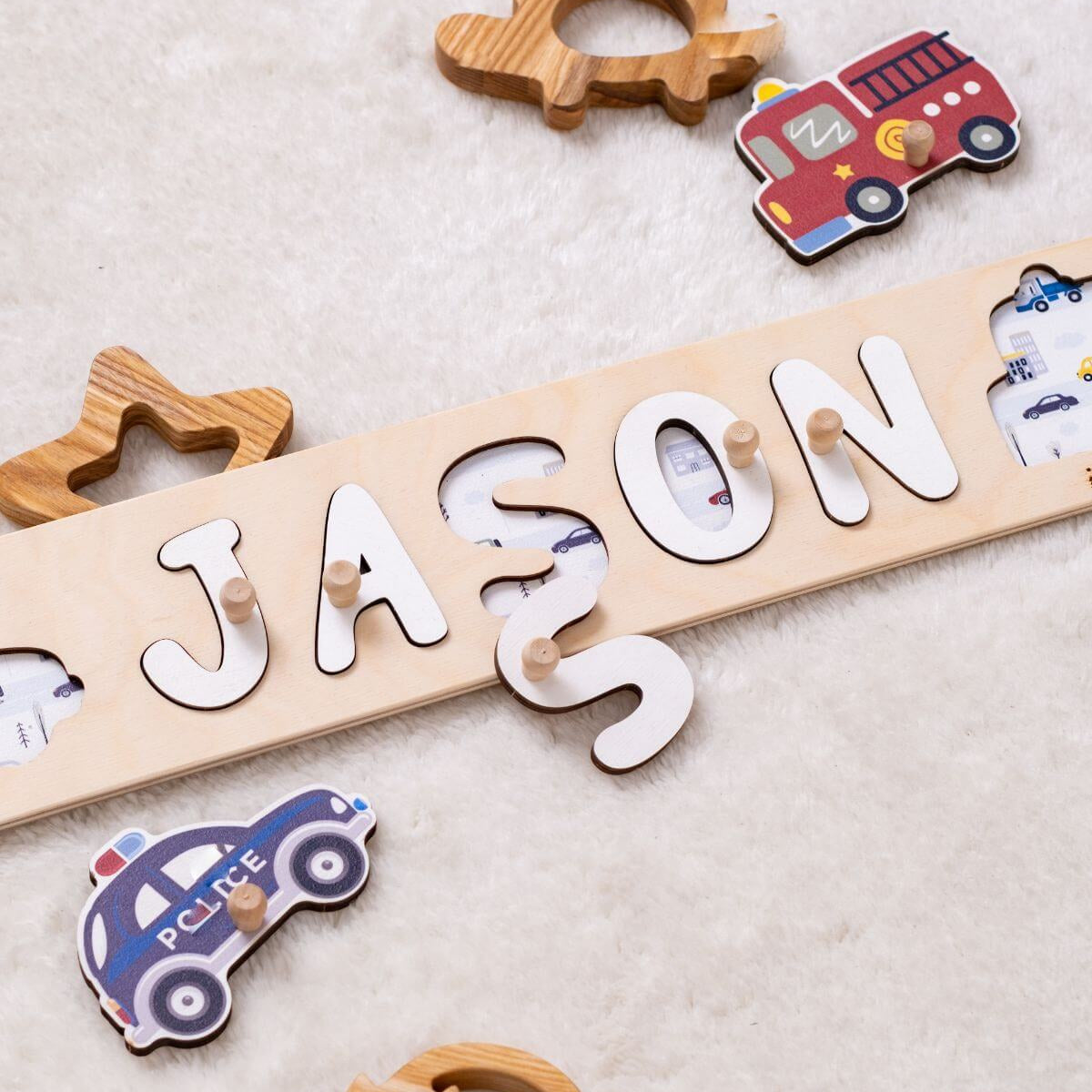 wooden puzzle for toddler 