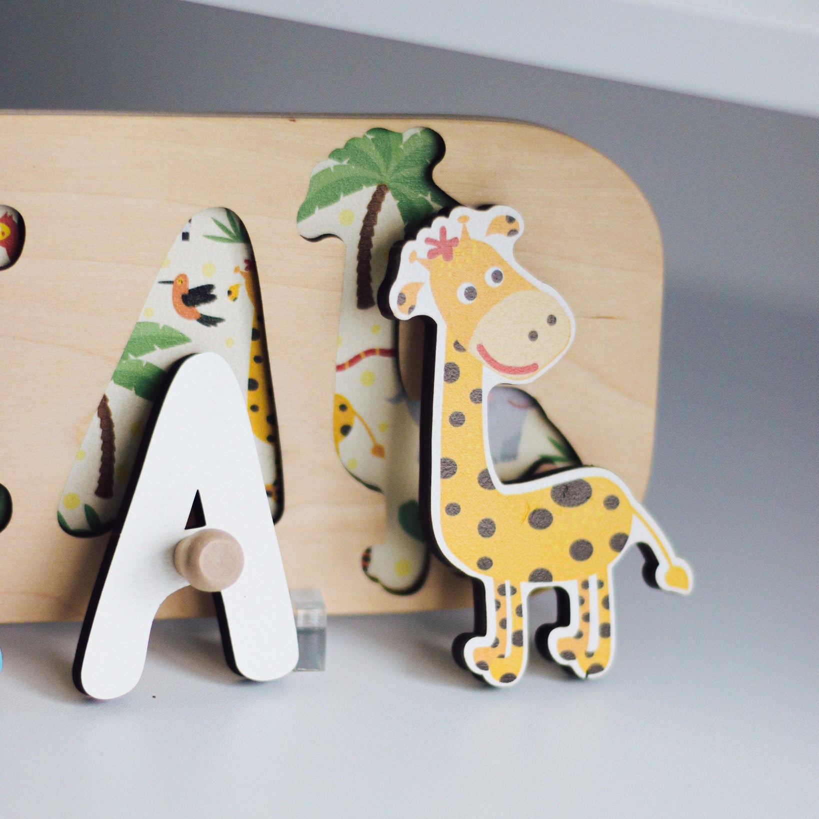 african animals name puzzle 