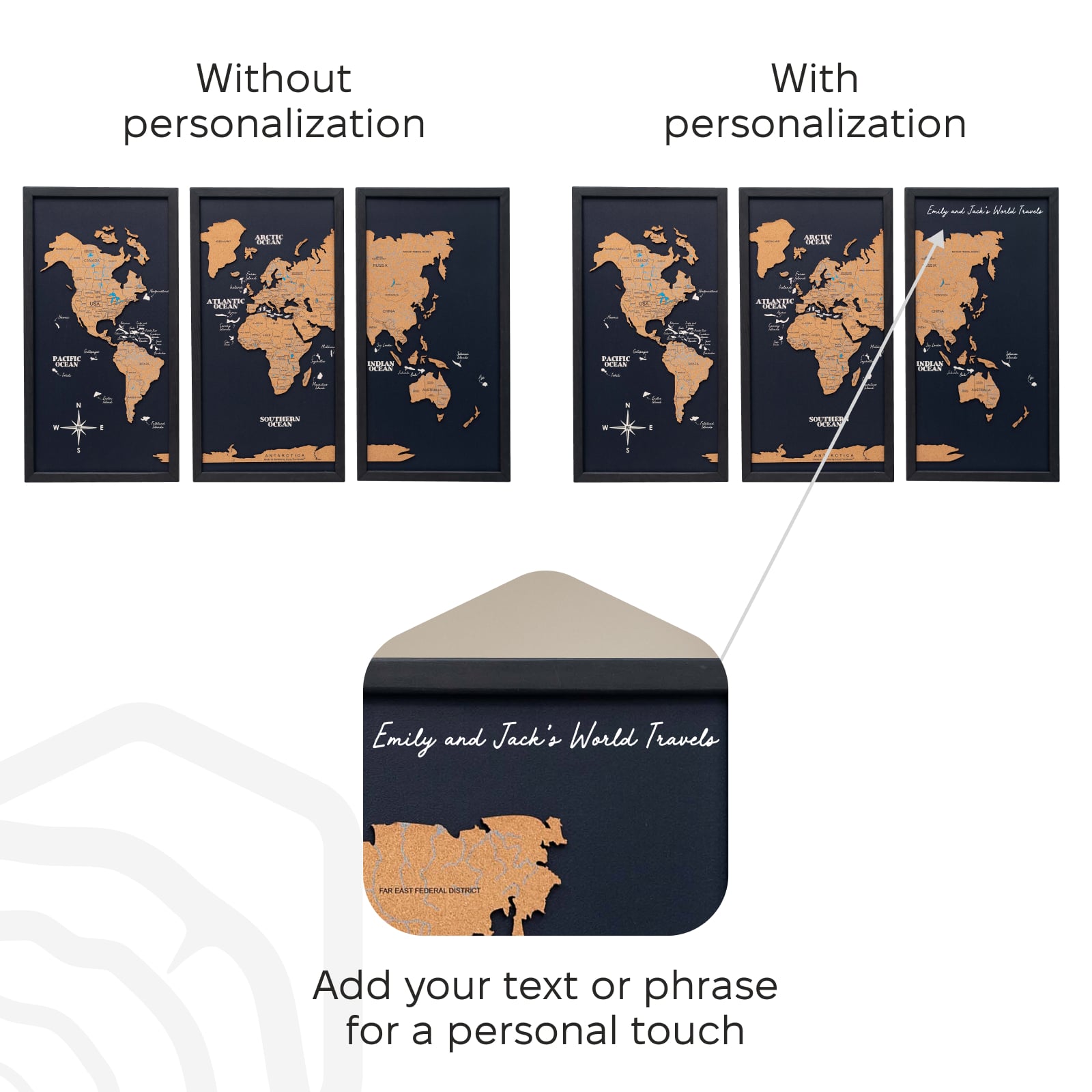 triptych map