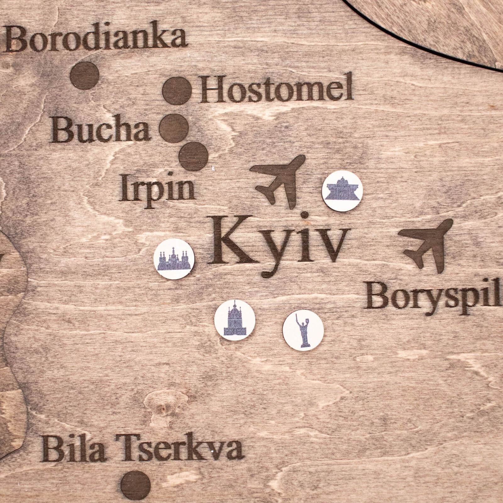 Ukrainian Landmarks Pins